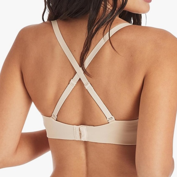 MAIDENFORM tan strapless padded underwire size 32B style 09417 NWT - Picture 3 of 7